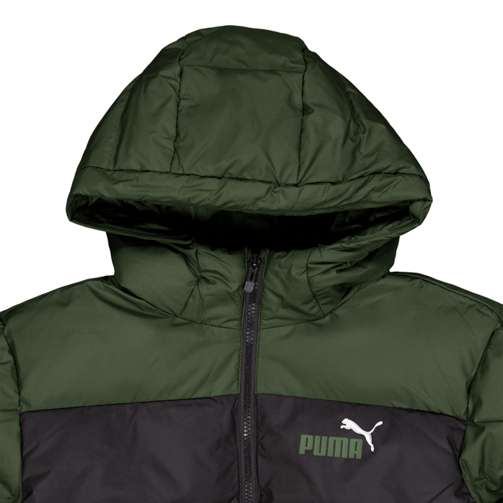 Colourblock Polyball Hooded Ja Puma Black-myrtle