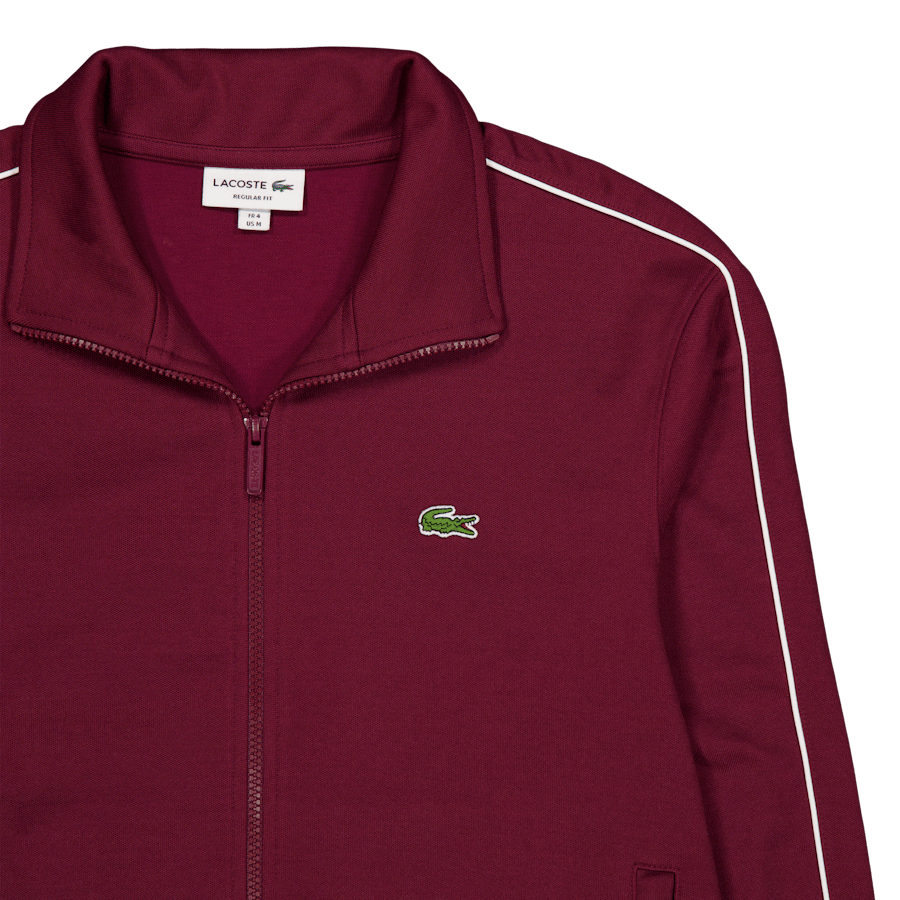 Lacoste Full Zip Sweater Yup Zin