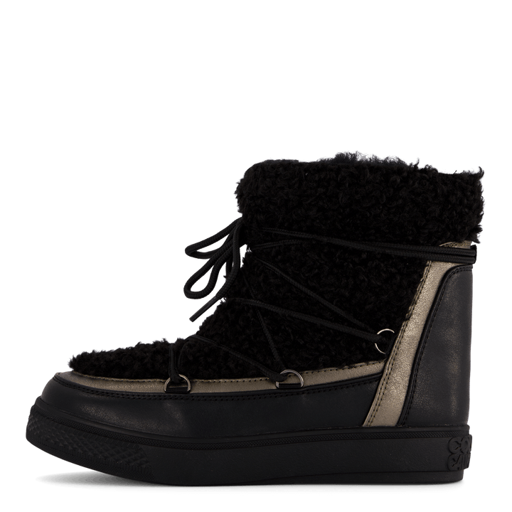 Low Snowboot Black