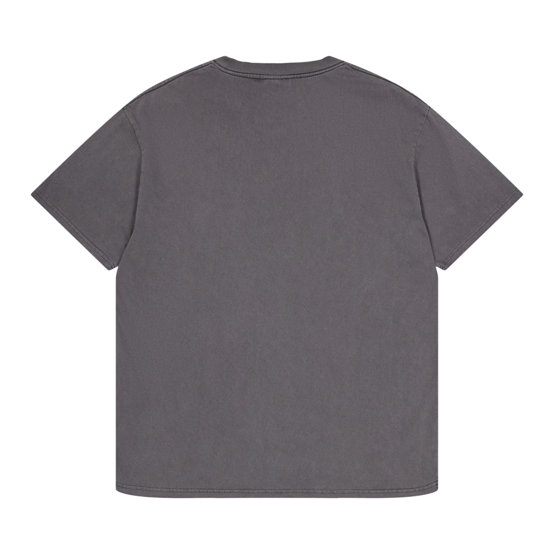 One Point Tee Grey Pigment