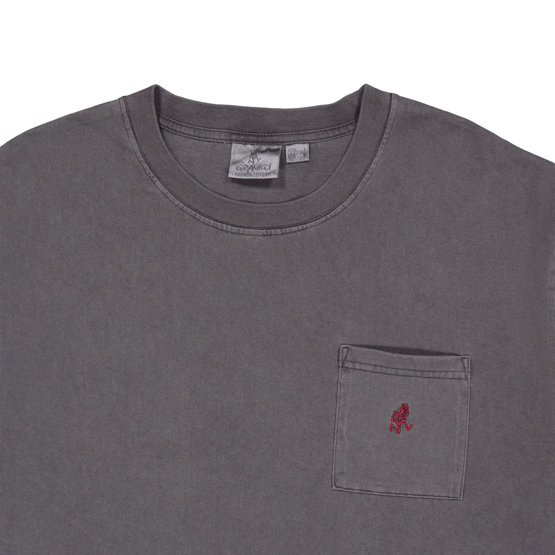 One Point Tee Grey Pigment
