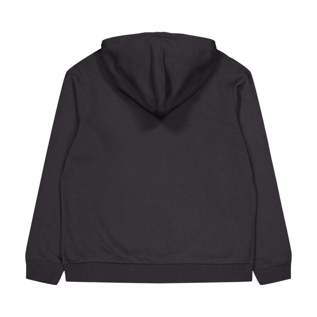 One Point Hooded Sweatshirt Vintage Black