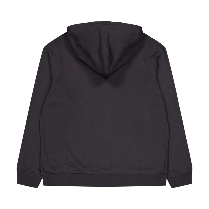 One Point Hooded Sweatshirt Vintage Black