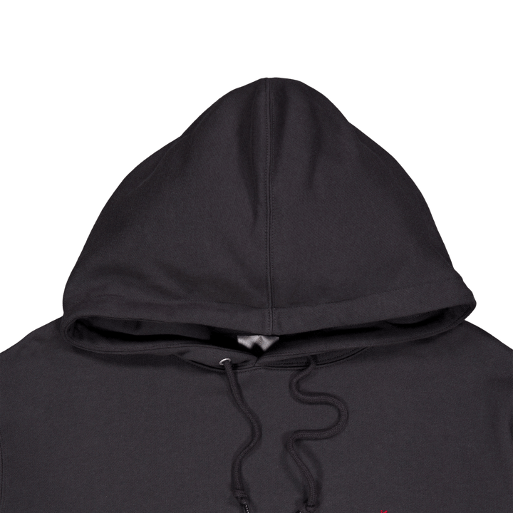 One Point Hooded Sweatshirt Vintage Black