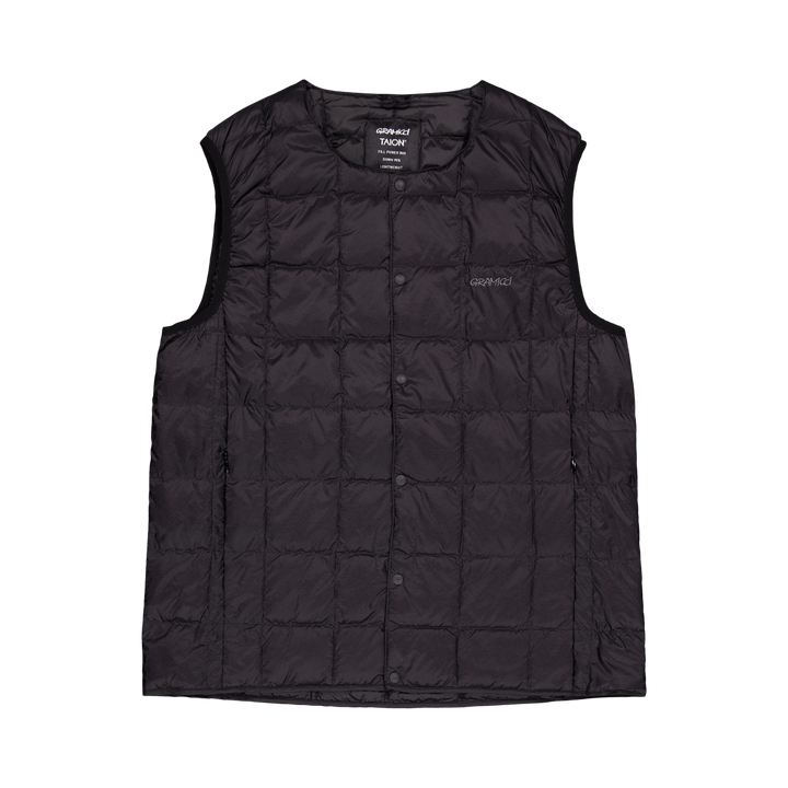 Inner Down Vest Black