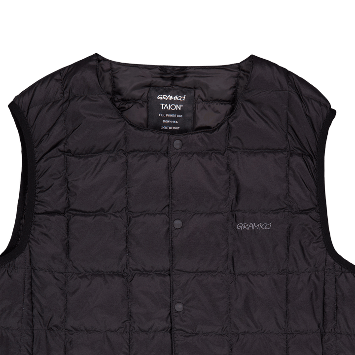 Inner Down Vest Black
