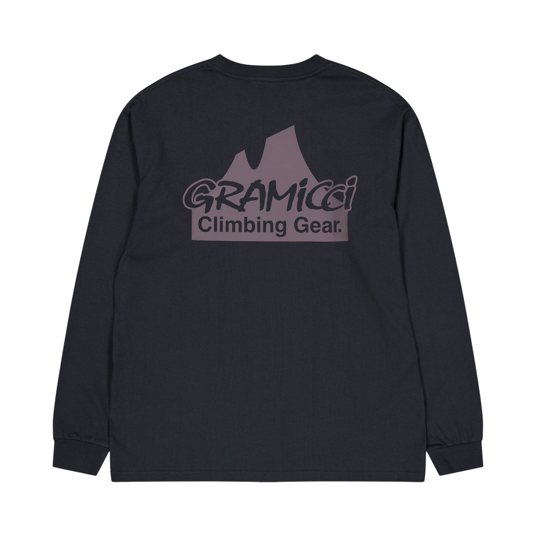 Climbing Gear L/s Tee Vintage Black