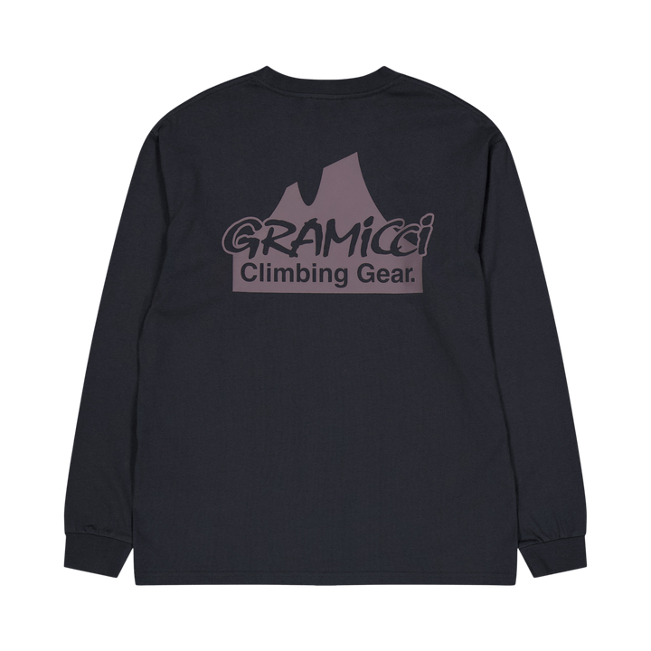 Climbing Gear L/s Tee Vintage Black