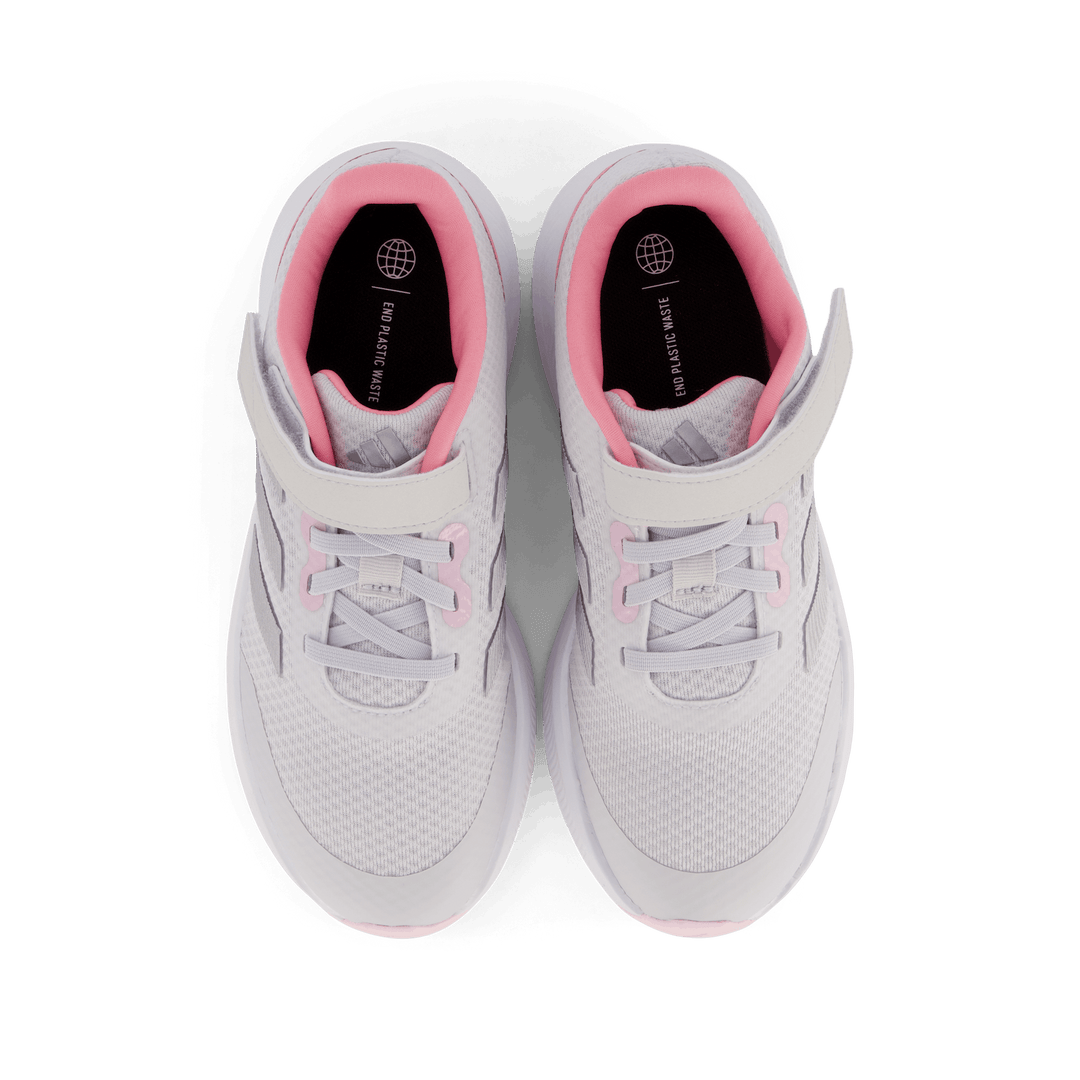 RunFalcon 3.0 Elastic Lace Top Strap Shoes Dshgry / Silvmt / Blipnk