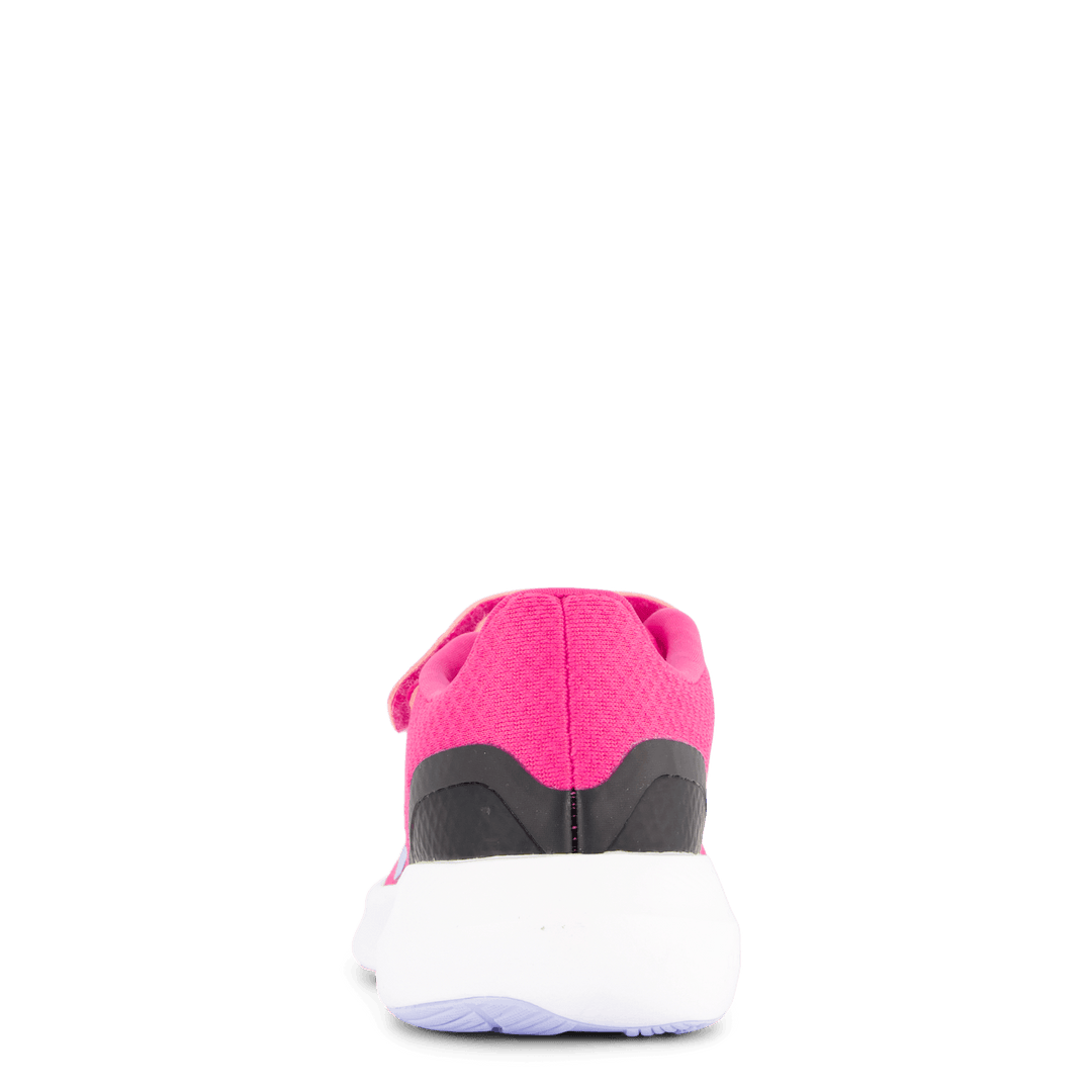 RunFalcon 3.0 Elastic Lace Top Strap Shoes Lucid Fuchsia / Blue Dawn / Core Black