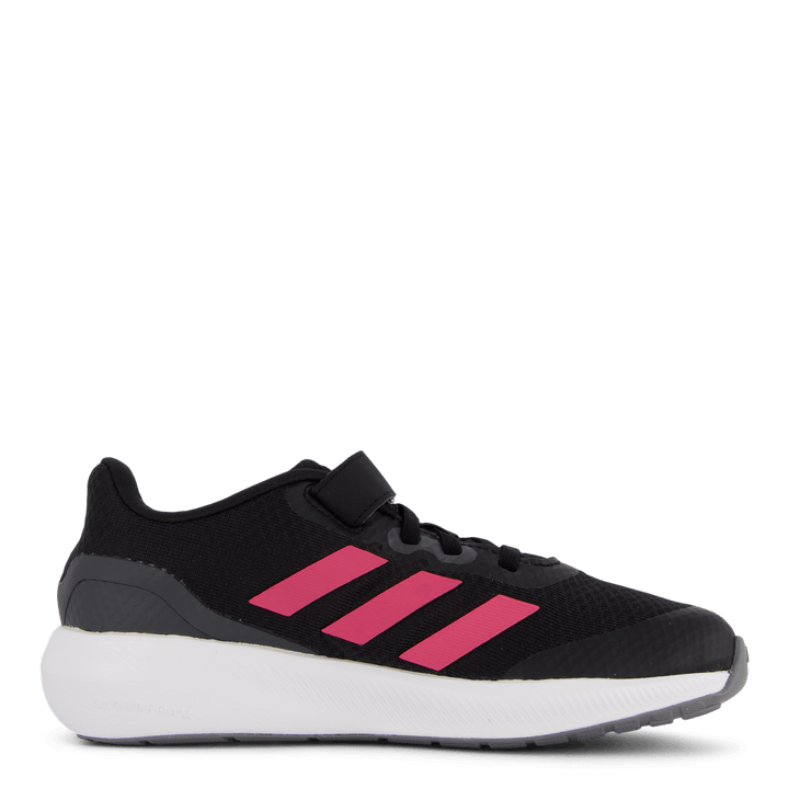 RunFalcon 3.0 Elastic Lace Top Strap Shoes Core Black / Pulmag / Gresix