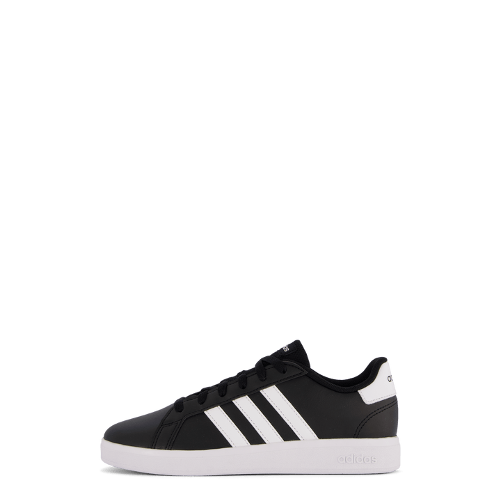 Grand Court Lifestyle Tennis Lace-Up Shoes Core Black / Cloud White / Core Black
