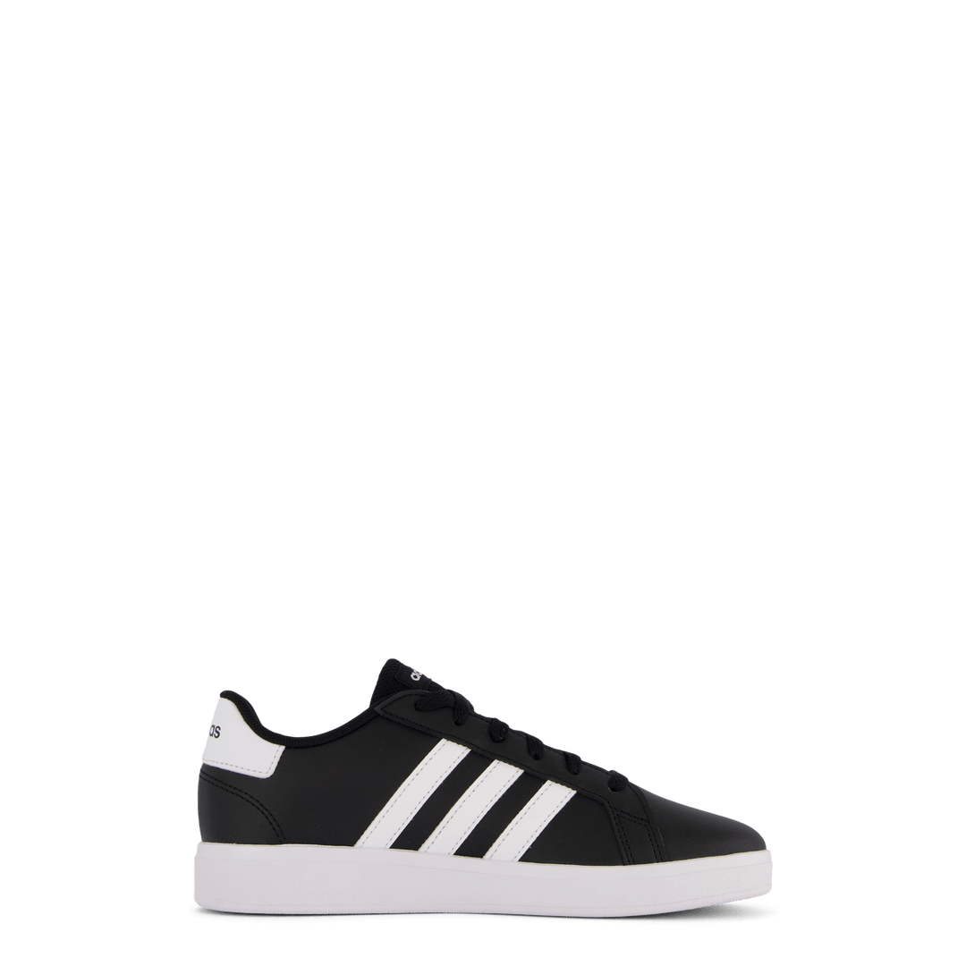 Grand Court Lifestyle Tennis Lace-Up Shoes Core Black / Cloud White / Core Black