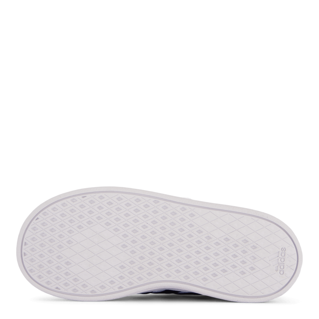 Chaussures Breaknet Lifestyle Court à deux brides auto-agrippantes, blanc nuage / noir noyau / noir noyau