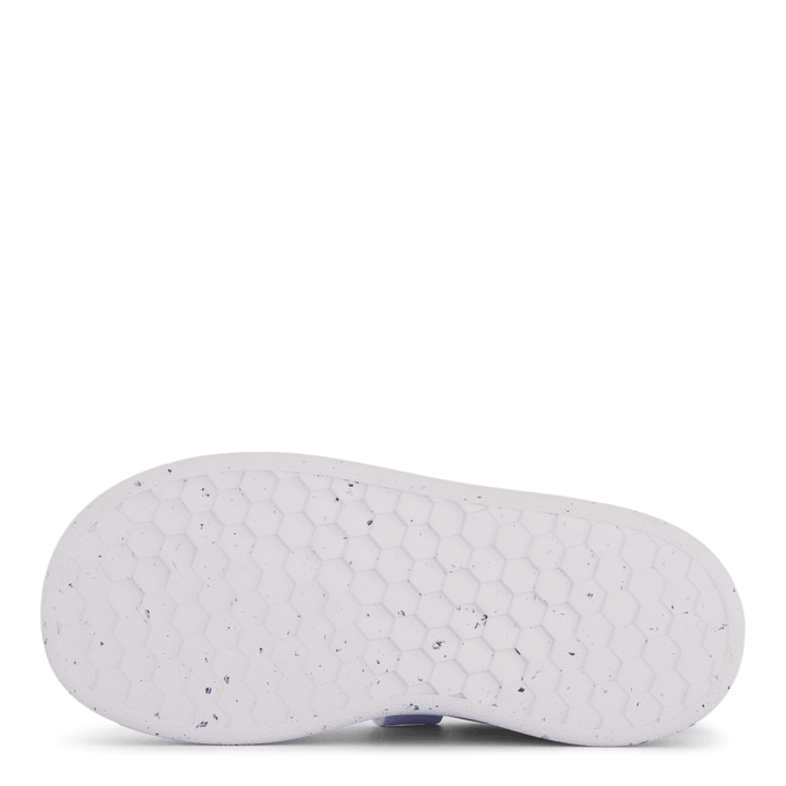 Advantage Lifestyle Court Two Hook-and-Loop-skor Molnvit / Molnvit / Blå Fusion