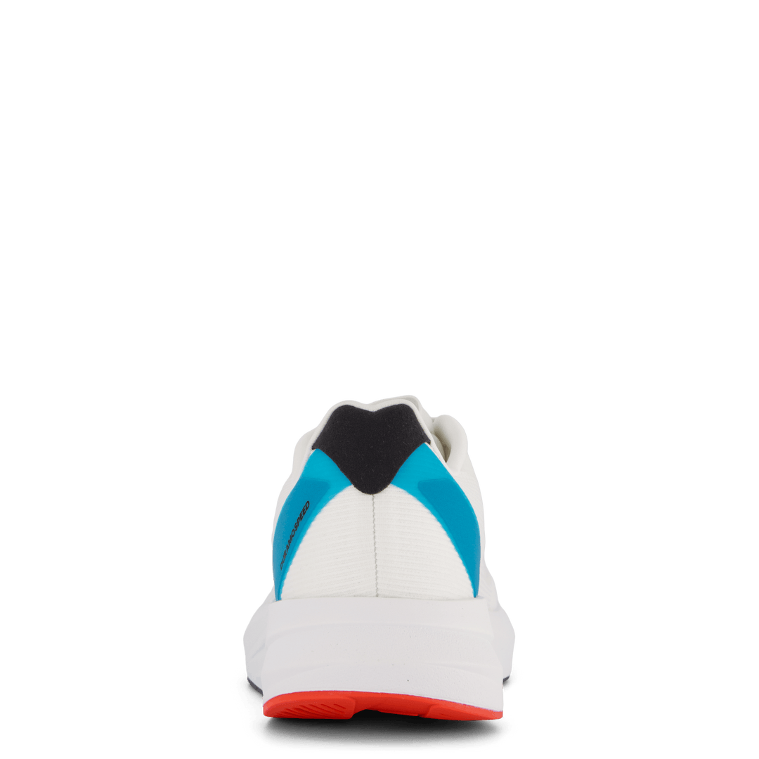 Chaussures Duramo Speed : Blanc nuage / Noir noyau / Cyan lucide