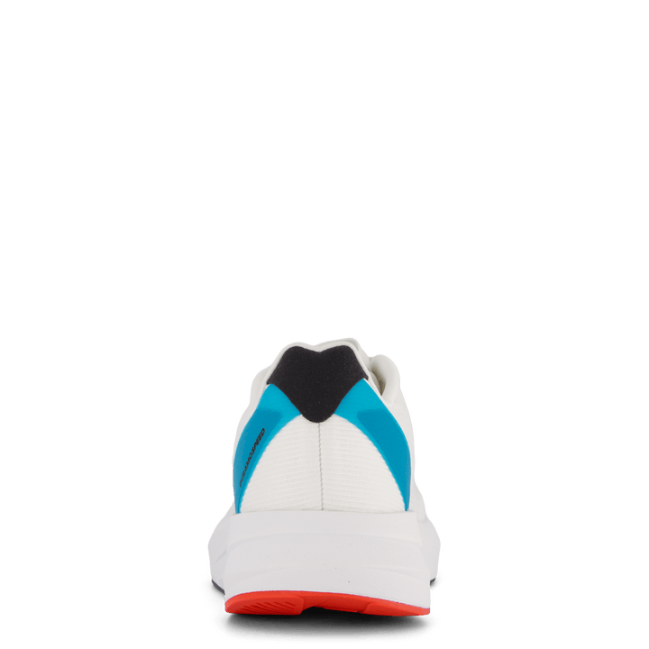 Chaussures Duramo Speed : Blanc nuage / Noir noyau / Cyan lucide