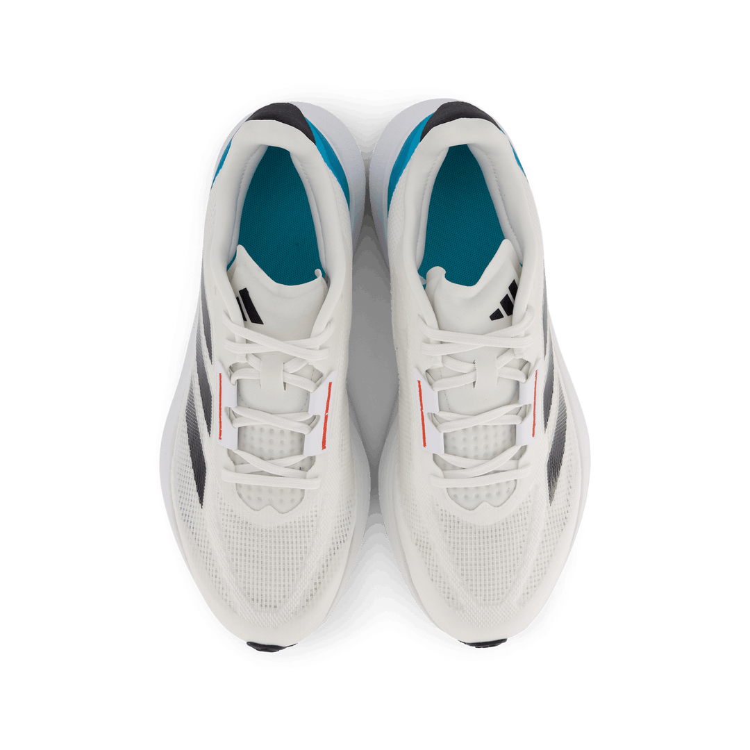 Chaussures Duramo Speed : Blanc nuage / Noir noyau / Cyan lucide