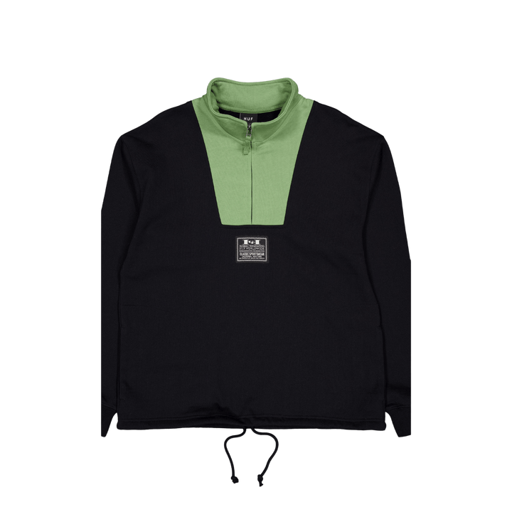 Harrison 1/4 Zip Fleece Schwarz