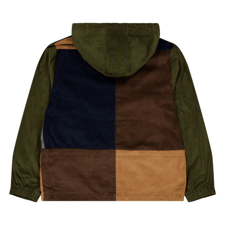 Contrast Cord Mountain Jacke Avocado