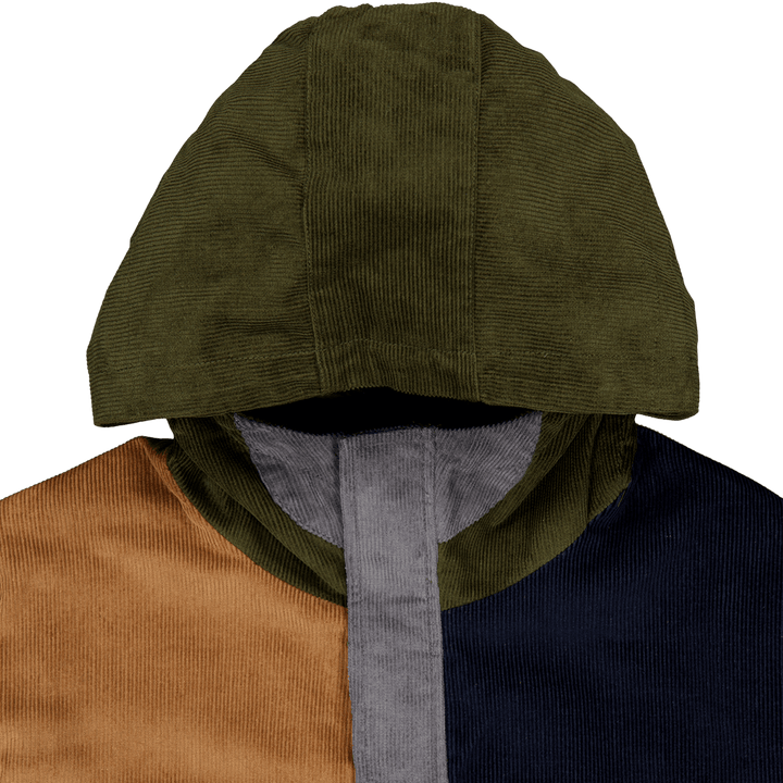 Contrast Cord Mountain Jacke Avocado