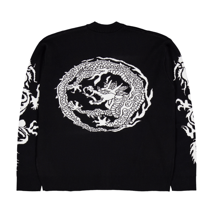 Twin Dragon Strickjacke Schwarz