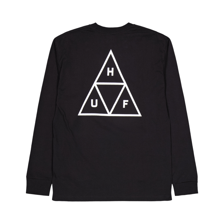 "Huf Set Tt L/s Tee" marškinėliai Black