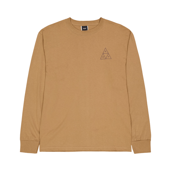 "Huf Set Tt L/s Tee Camel" marškinėliai