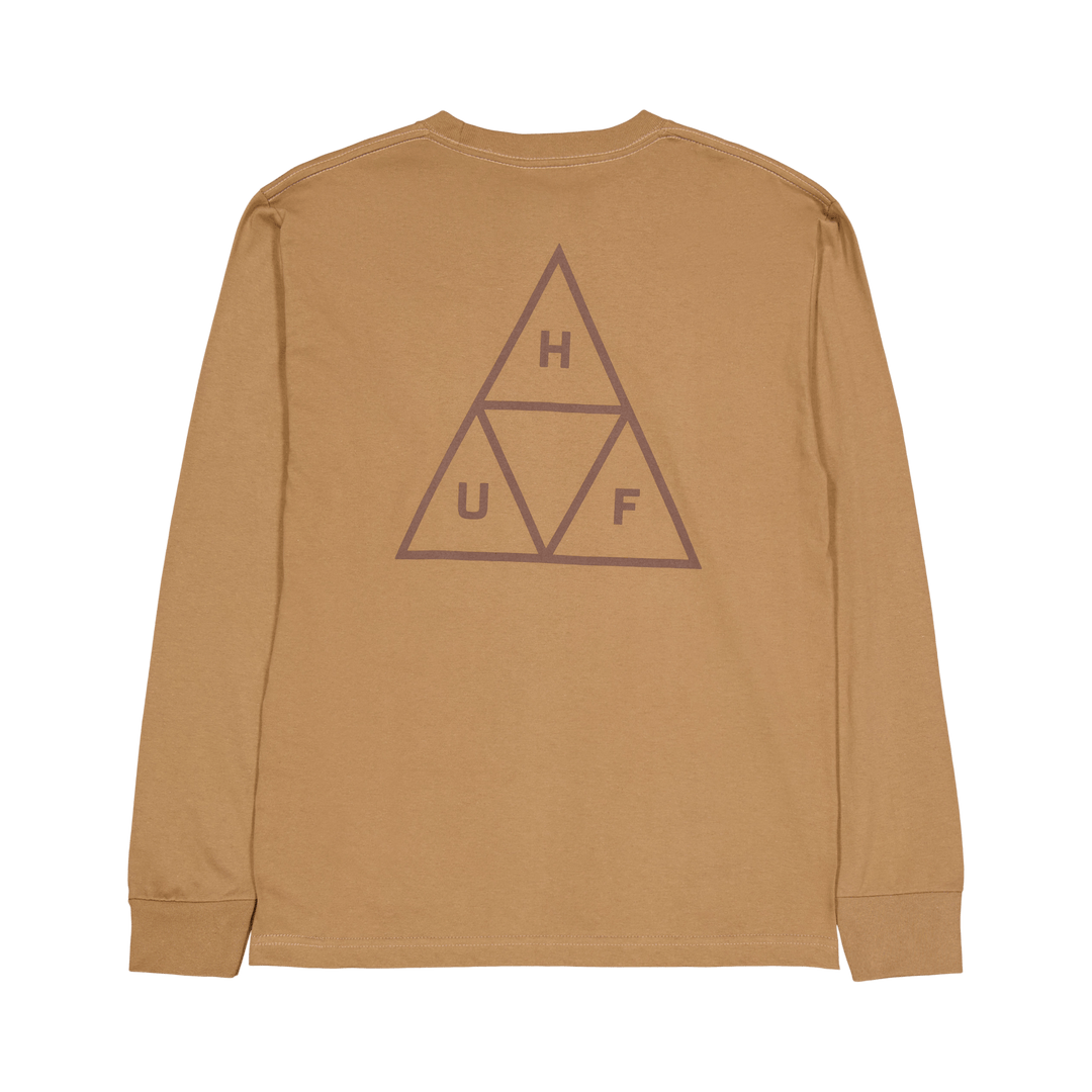 "Huf Set Tt L/s Tee Camel" marškinėliai