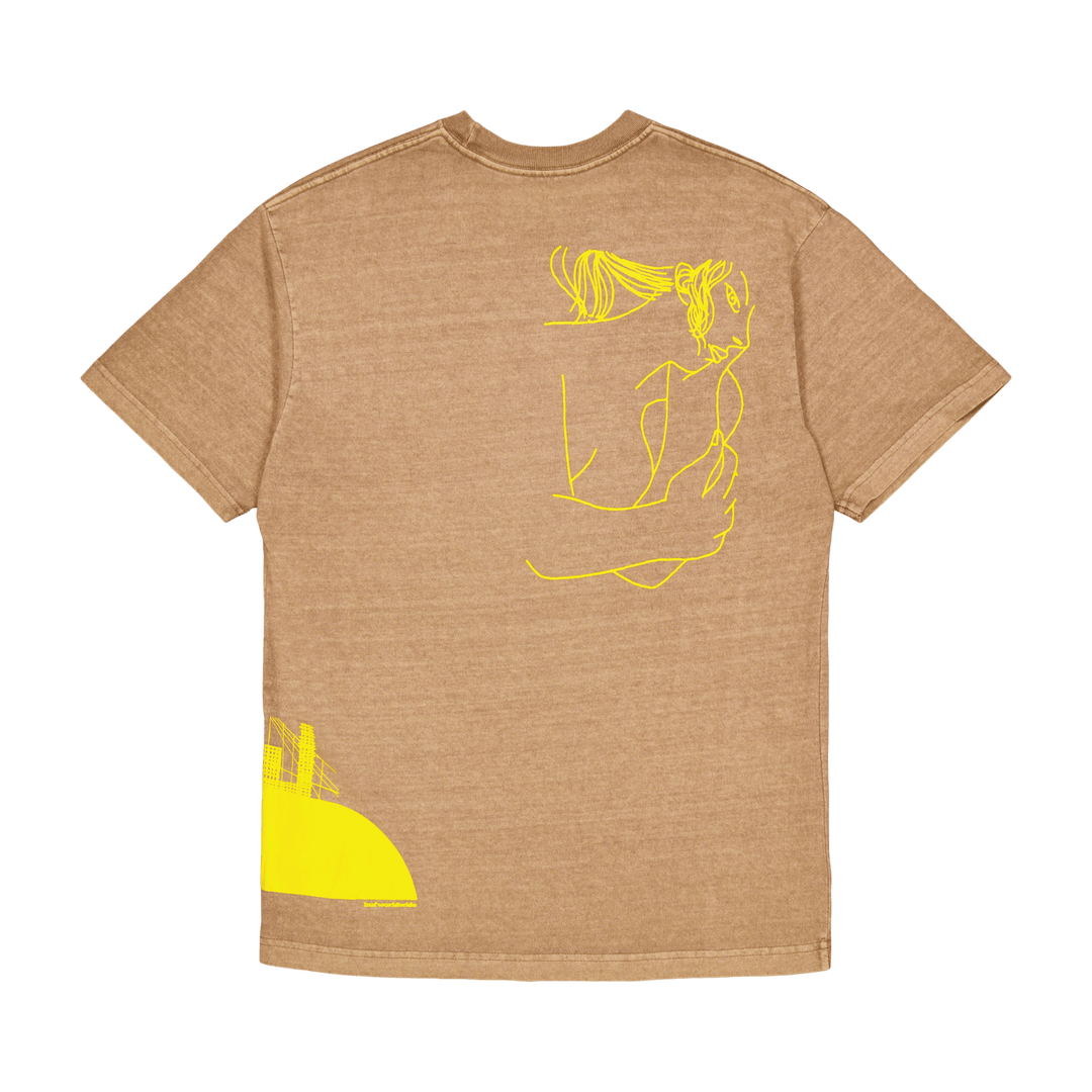 "Loosies" skalbti S/s marškinėliai Camel