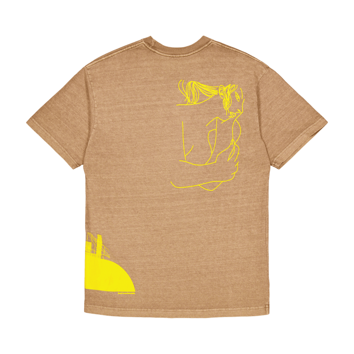 "Loosies" skalbti S/s marškinėliai Camel