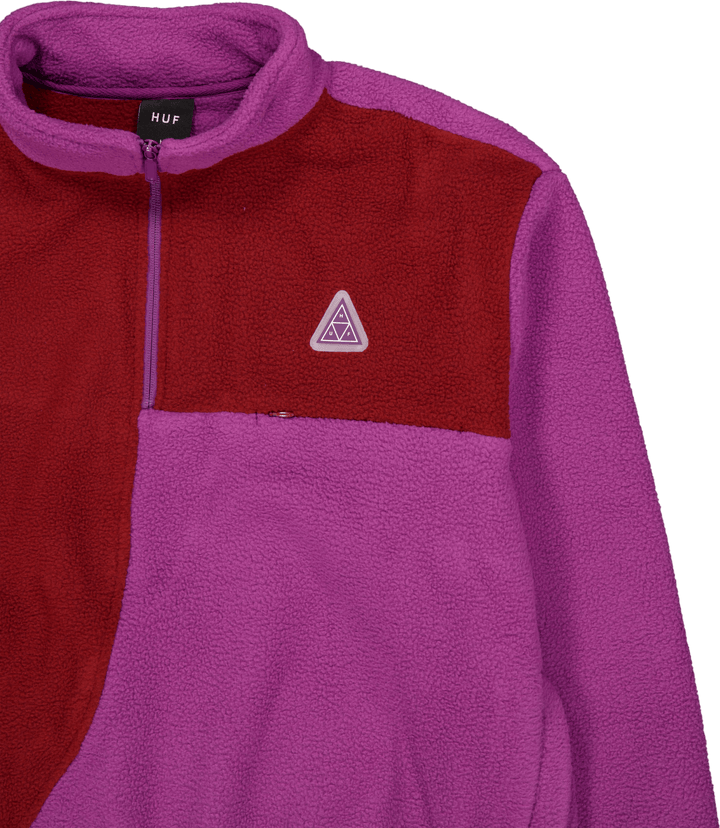 Expedition 1/4 Zip Pile Fleece Berry