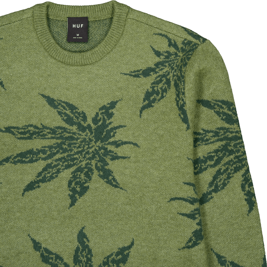 Tribal Crewneck džemperis Avocado