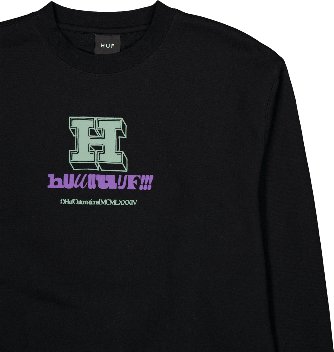 Huuuf! Crewneck Svart