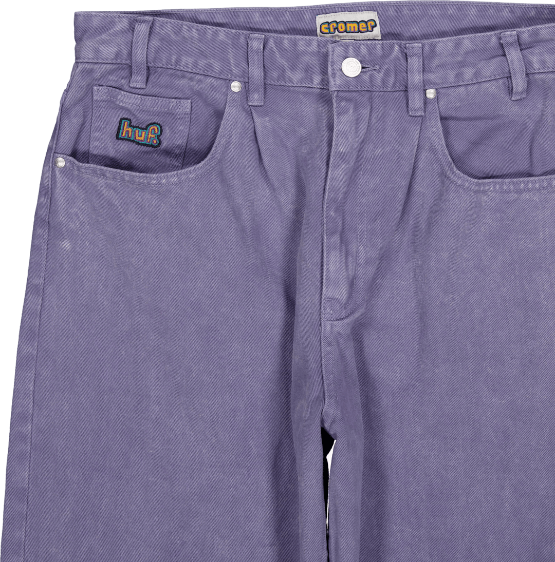 "Cromer Washed Pant Dust Purple" kelnės Dust Purple