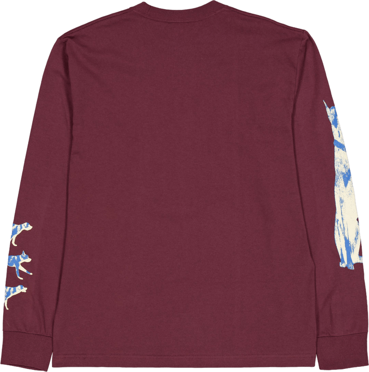 Red Means Go L/s marškinėliai Eggplant
