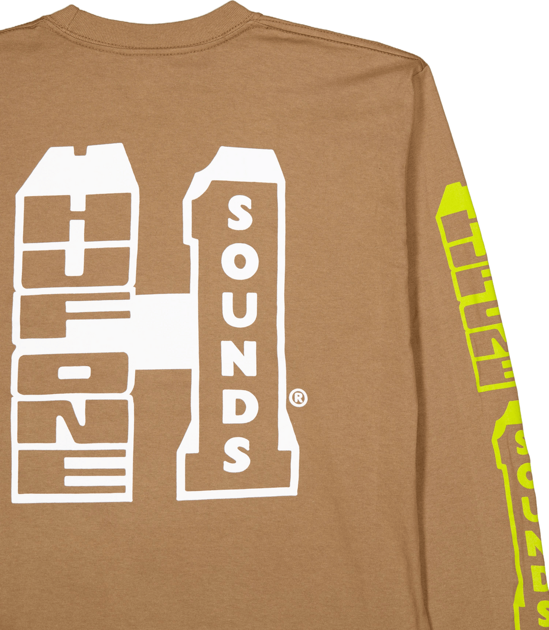 "Huf One Sound L/s" marškinėliai Camel