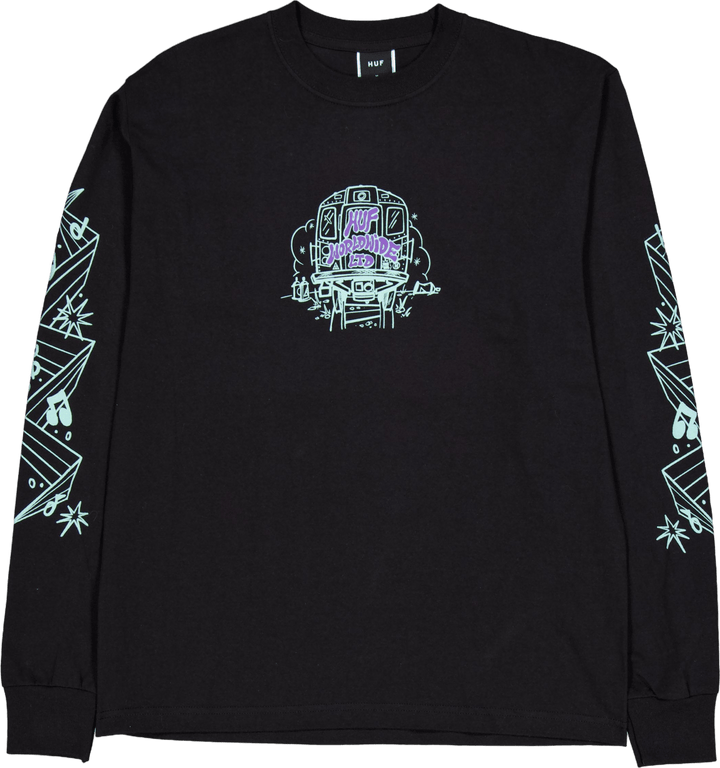 "Benchin' L/s" marškinėliai Black