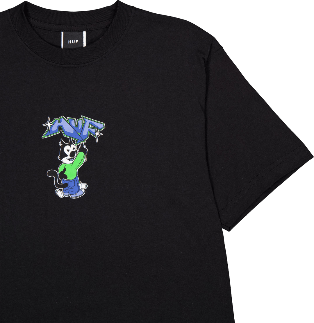 Bad Cat S/s Tee Svart