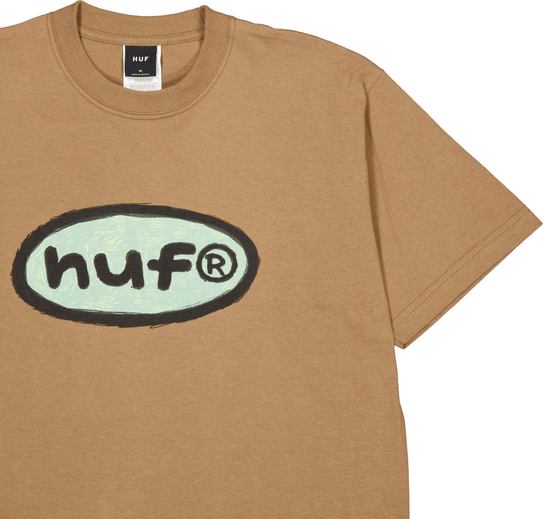 Pencilled In S/s Tee Camel