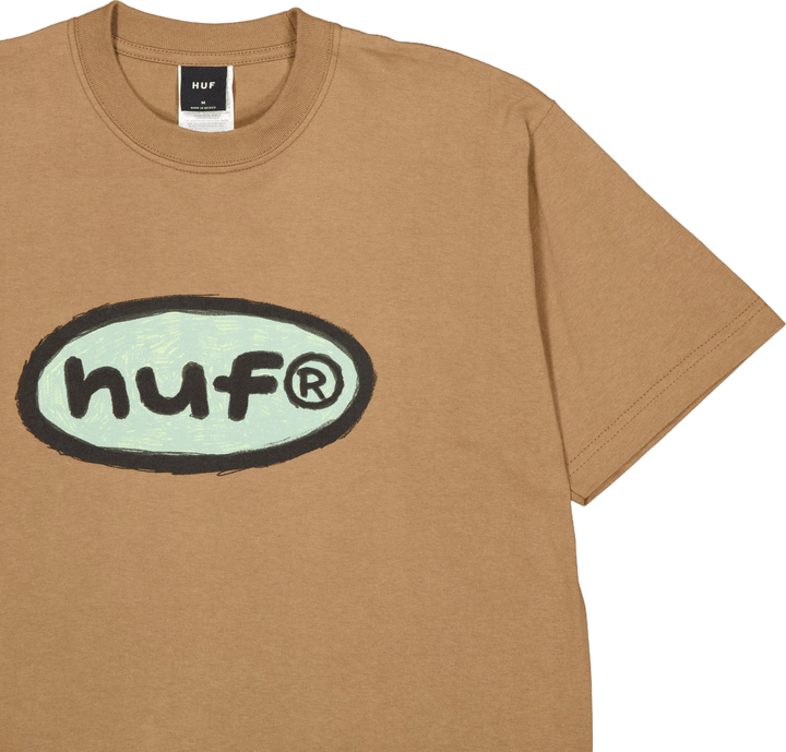 Pencilled In S/s Tee Camel