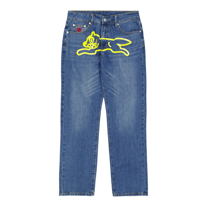 Running Dog Denim Pant Blue