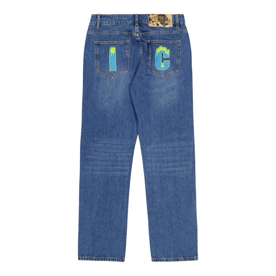 Running Dog Denim Pant Blue