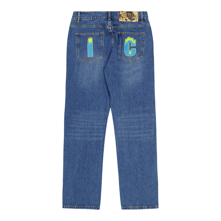 Running Dog Denim Pant Blue