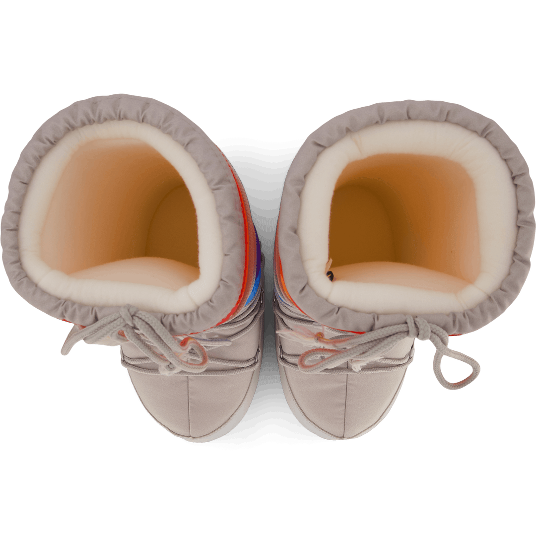 Mb Moon Boot Icon Rainbow Glacier-blue-red
