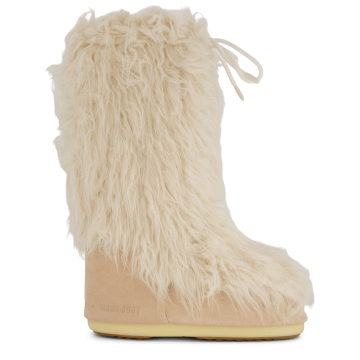 Mb Moon Boot Icon Fake Fur Cream