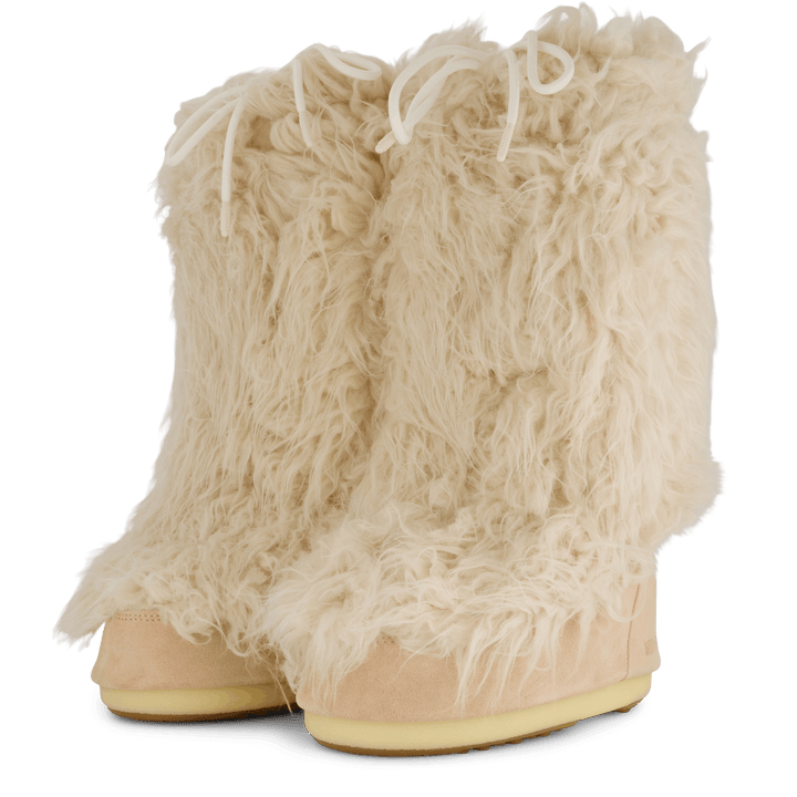 Mb Moon Boot Icon Fake Fur Cream