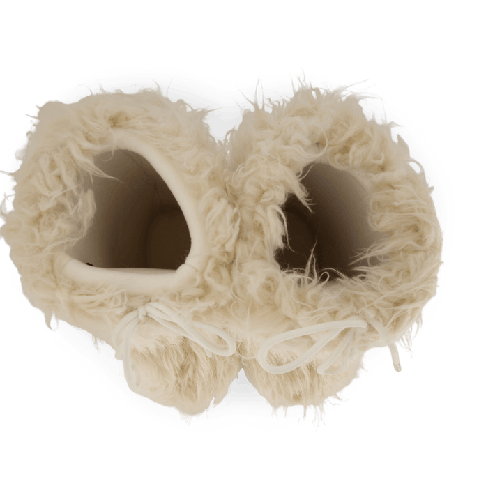 Mb Moon Boot Icon Fake Fur Cream