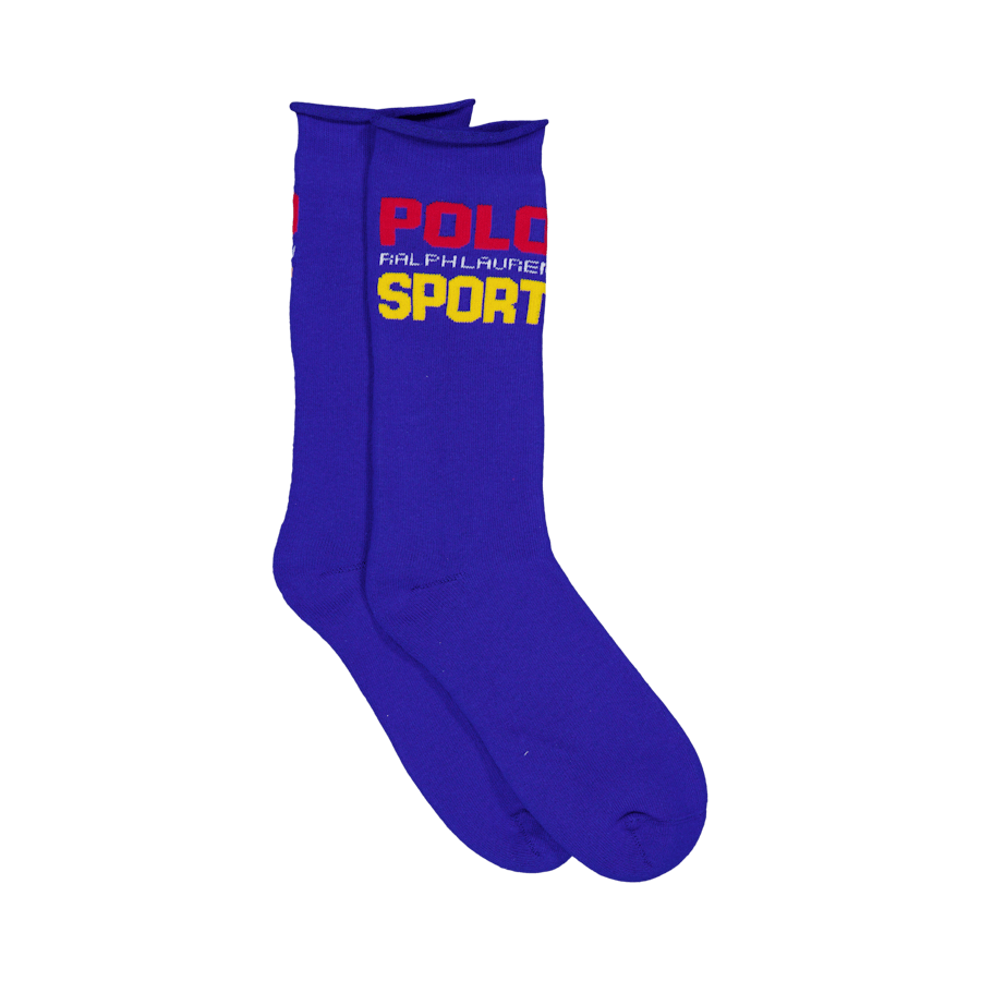 Polo Ralph Lauren Combed Cotton-polo Sport Singl Royal Polo Sport