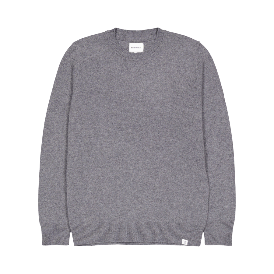 Sigfred Lambswool Grey Melange